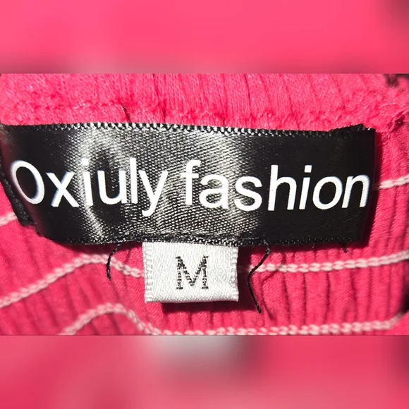 Pink Button-Down Midi Summer Dress, Medium, Preppy, Stretchy - Picture 4 of 6